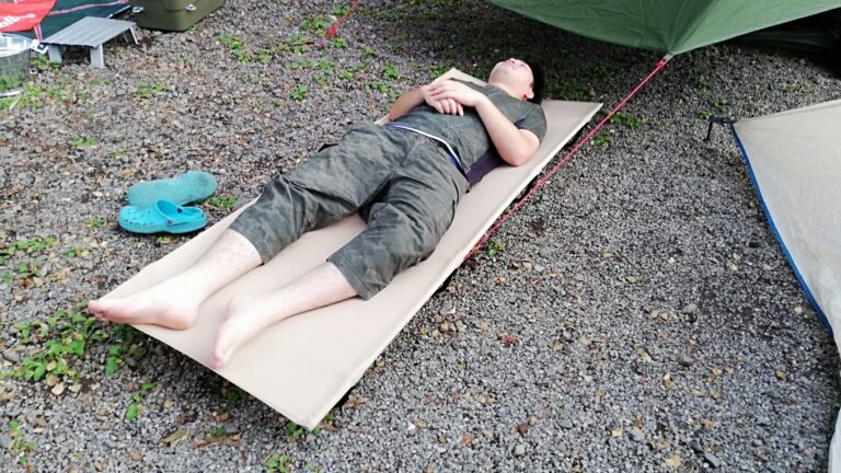 【レビュー】DODのバッグインベッドはキャンプツーリングにピッタリ！