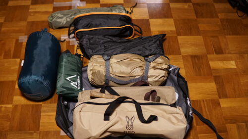 5月の北海道一周キャンプツーリングに持って行った装備一覧