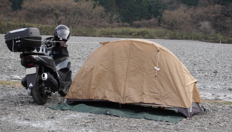 バンドック・ソロドーム1はバイク・自転車乗り向けの小型軽量テントだ！